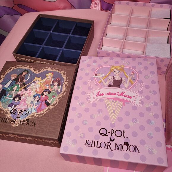 Sailor Moon Jewelry Box Lot Qpot Japan Mars Pluto Jupiter Accessory Case Japan - Picture 7 of 16